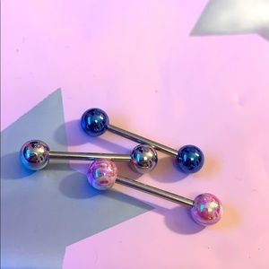 🎁 3 Tongue 👅 Rings! EUC!!